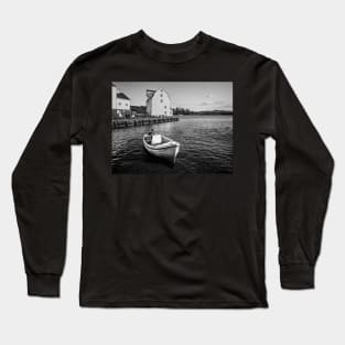 Woodbridge Tide Mill and a Boat Long Sleeve T-Shirt